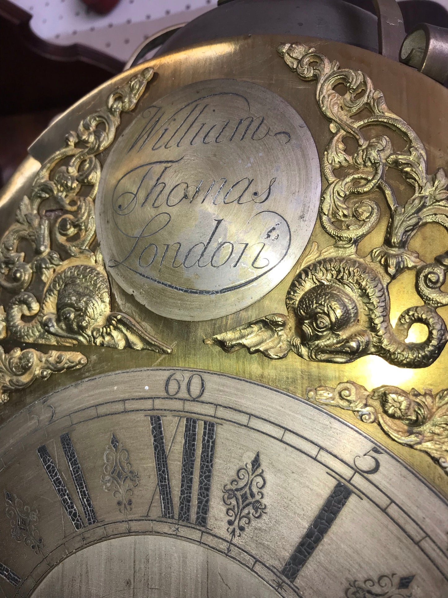 ANTIQUE CIRCA 1700's LANTERN CLOCK