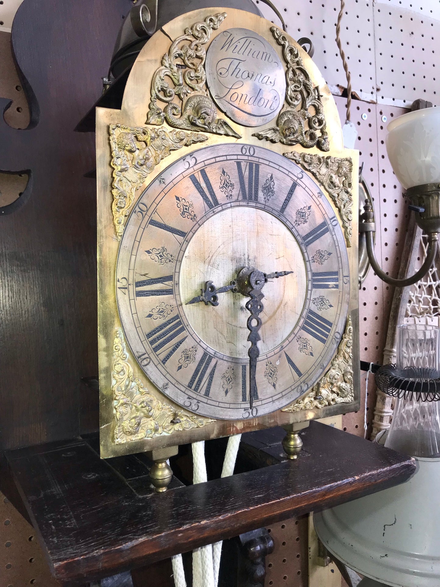 ANTIQUE CIRCA 1700's LANTERN CLOCK