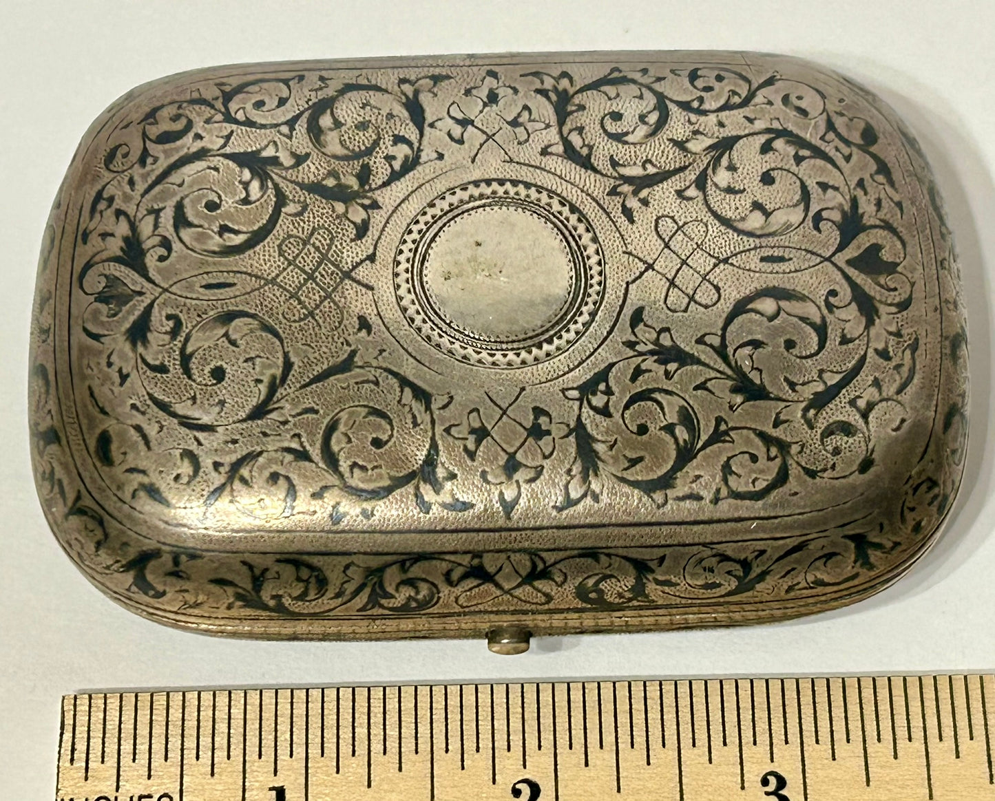 ANTIQUE RUSSIAN SILVER HALLMARKED CIGARETTE CASE