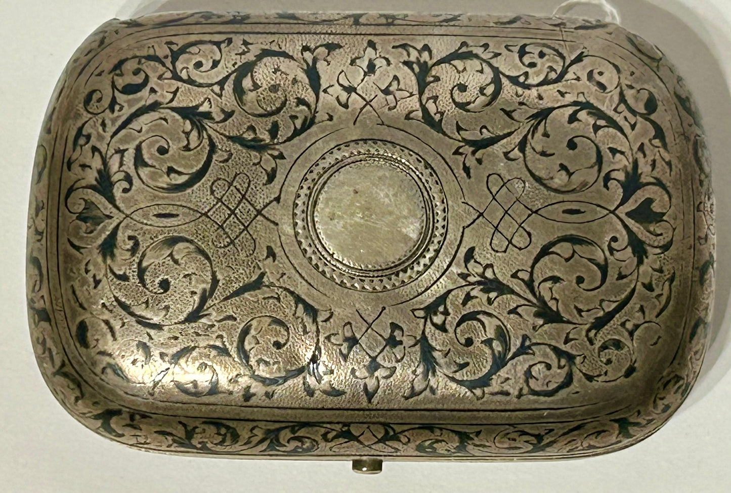 ANTIQUE RUSSIAN SILVER HALLMARKED CIGARETTE CASE