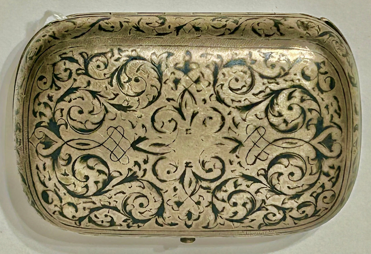 ANTIQUE RUSSIAN SILVER HALLMARKED CIGARETTE CASE