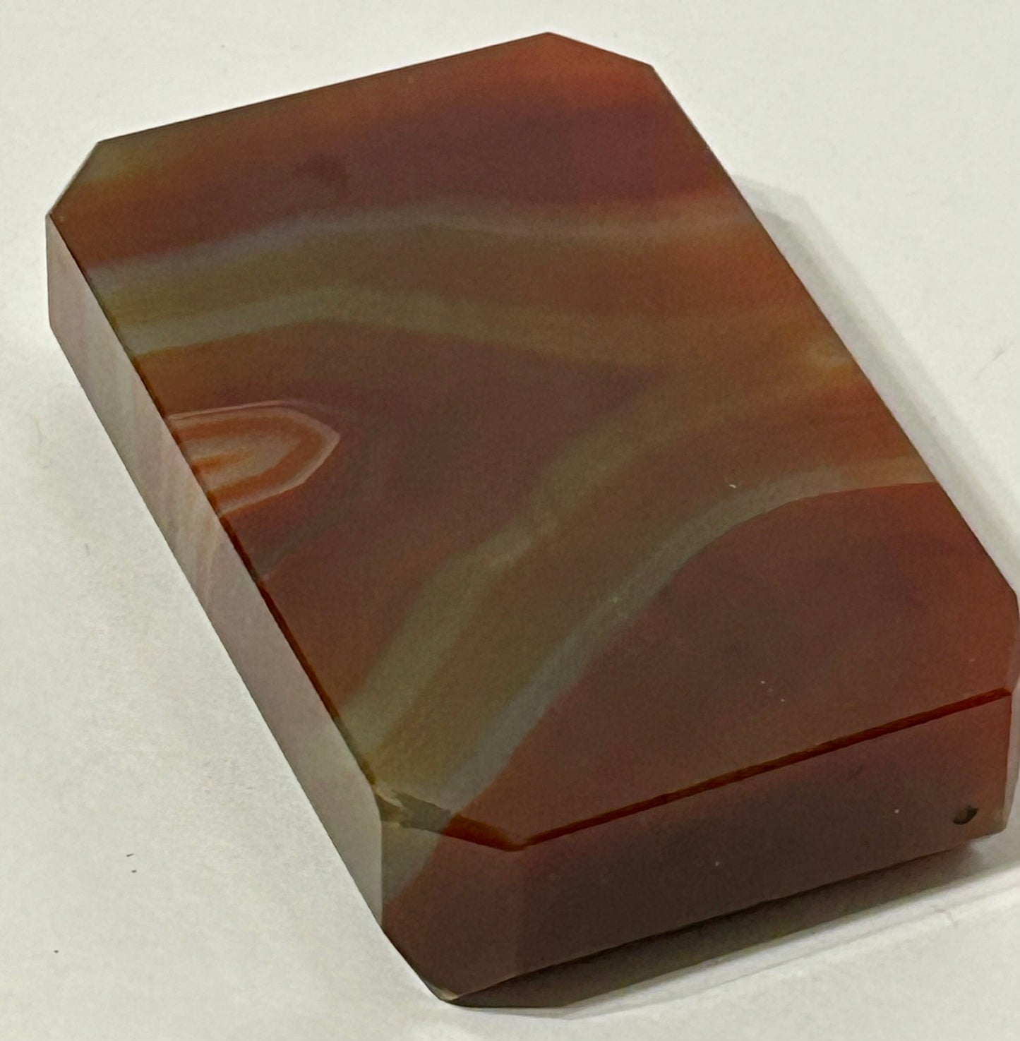 AGATE STONE PAPERWEIGHT