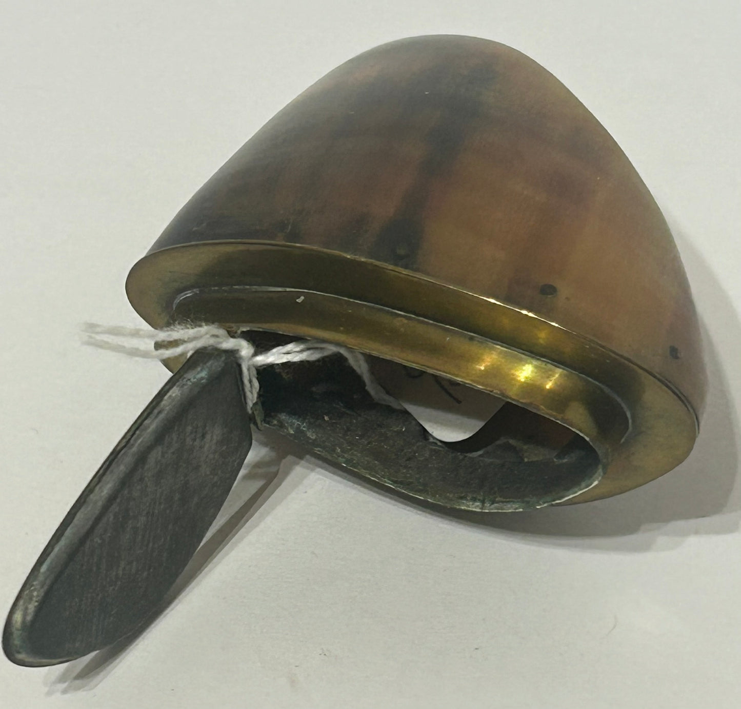 EARLY HORN SNUFF BOX
