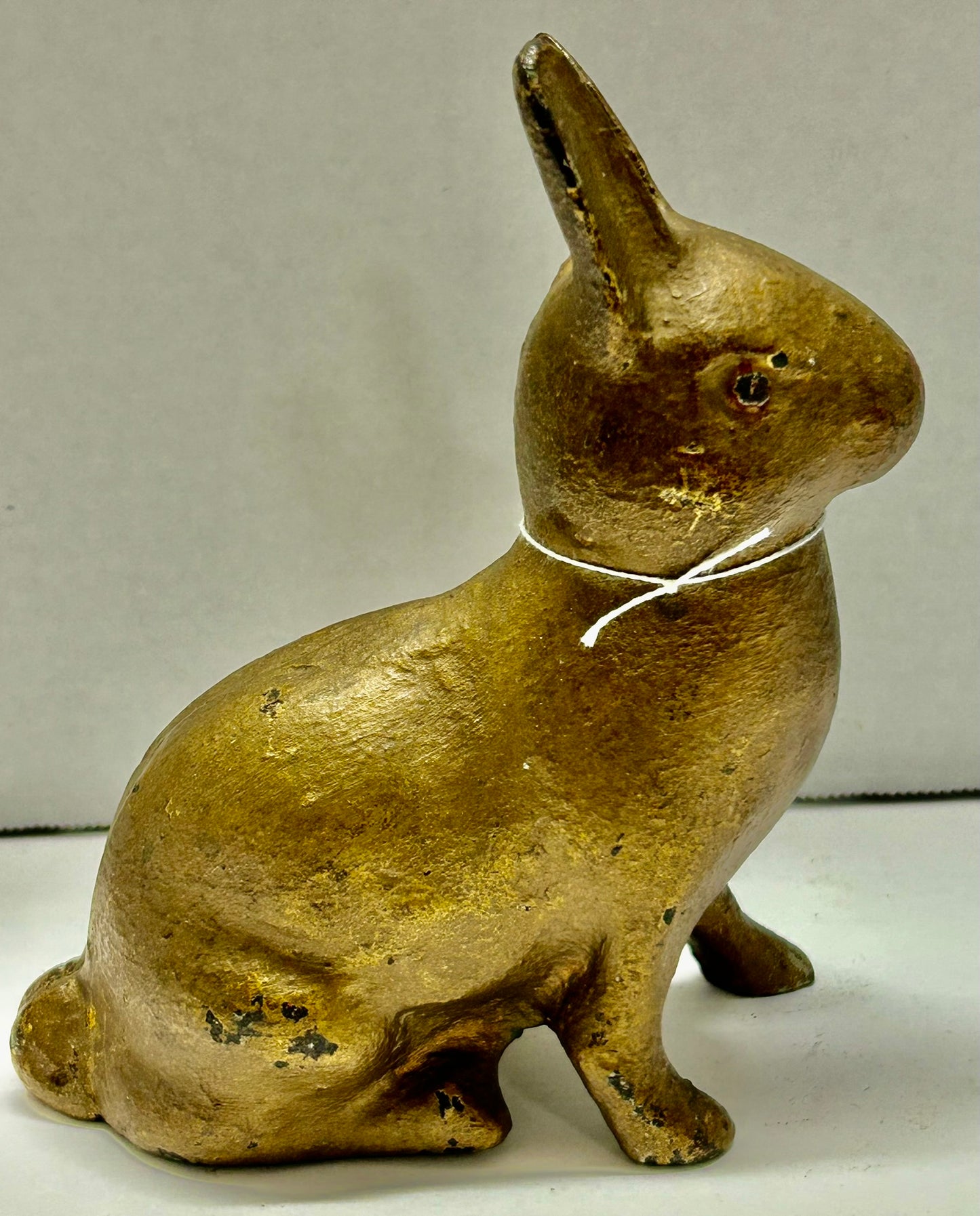 ANTIQUE CAST IRON RABBIT DOORSTOP