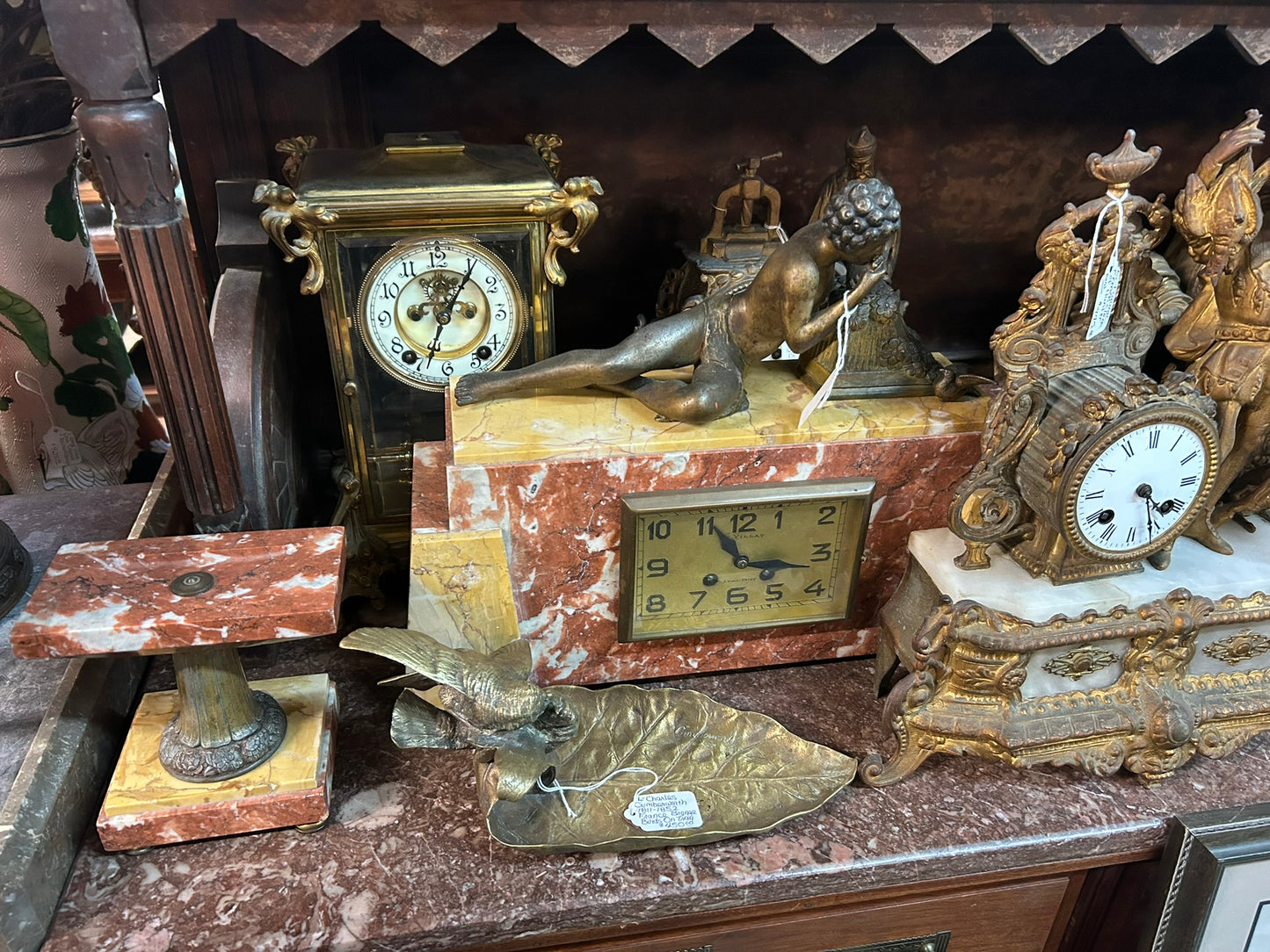 Sample of some antique clocks in inventory