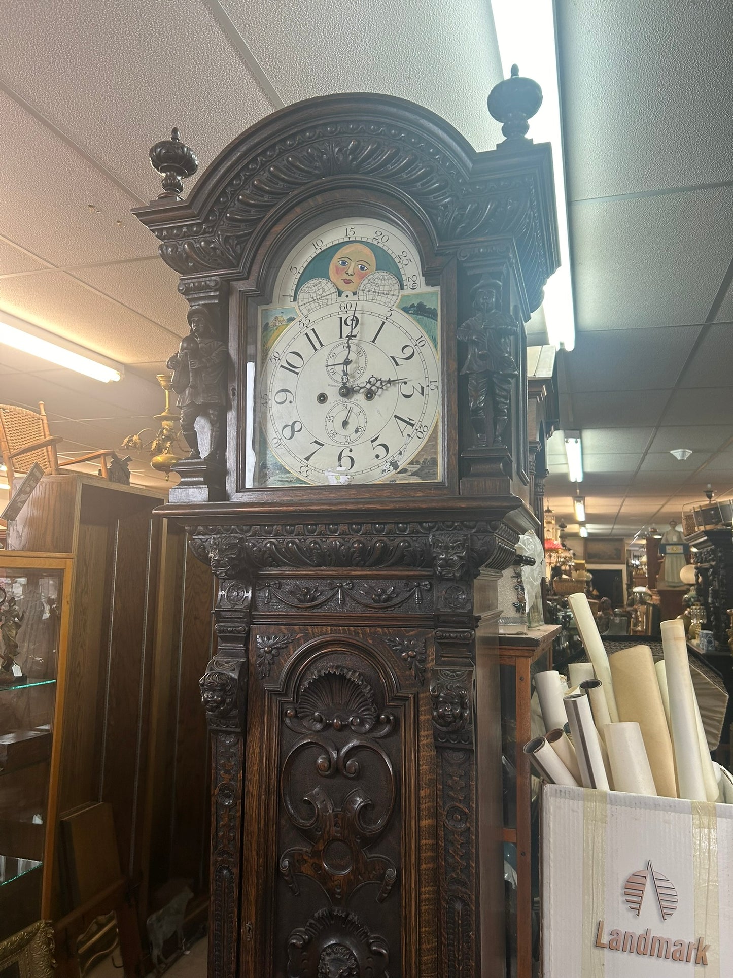 Sample of some antique clocks in inventory