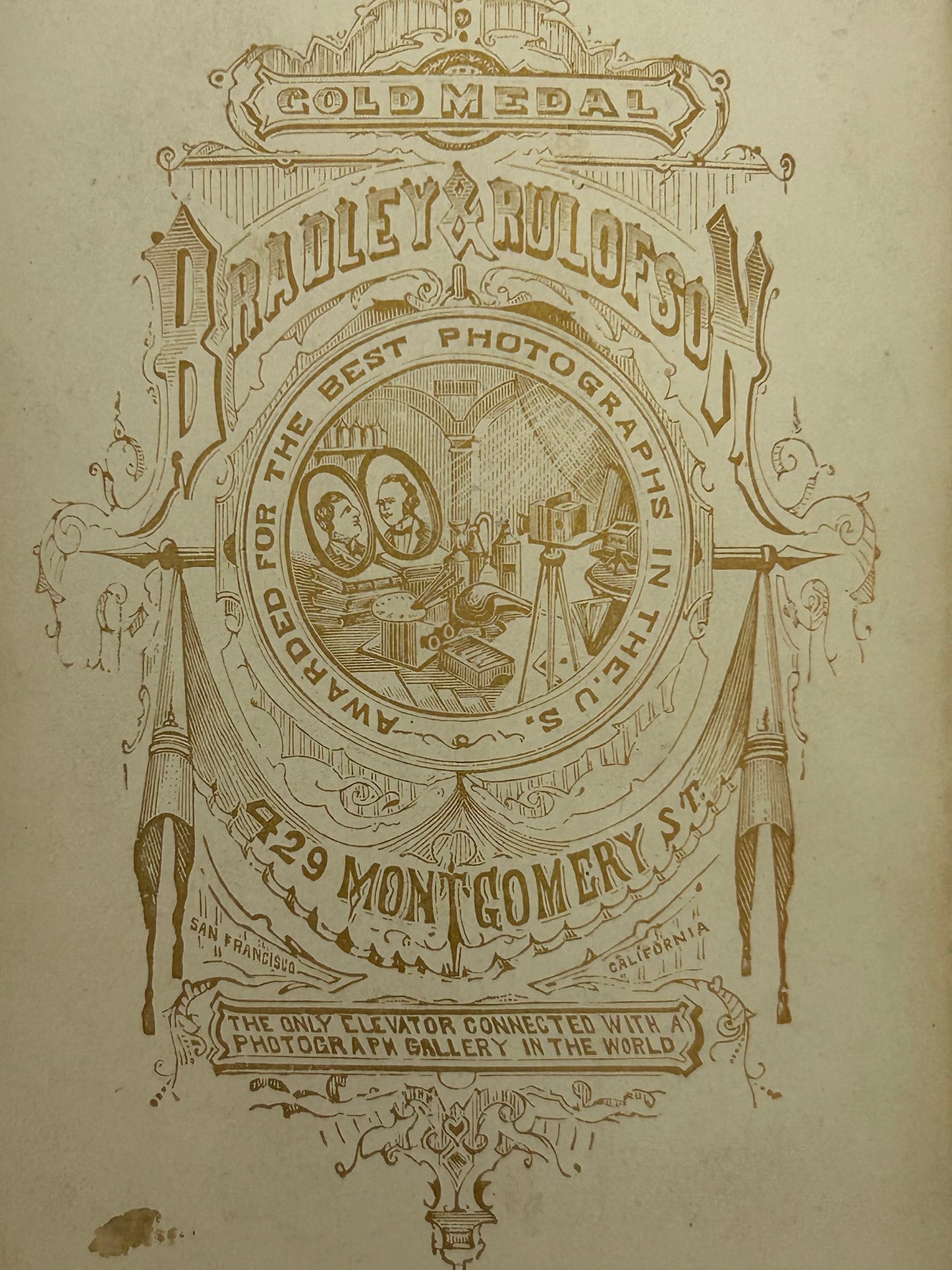 STAGE STAR ALICE DUNNING PHOTOGRAPH BY EARLY SAN FRANCISCO PHOTOGRAPHERS