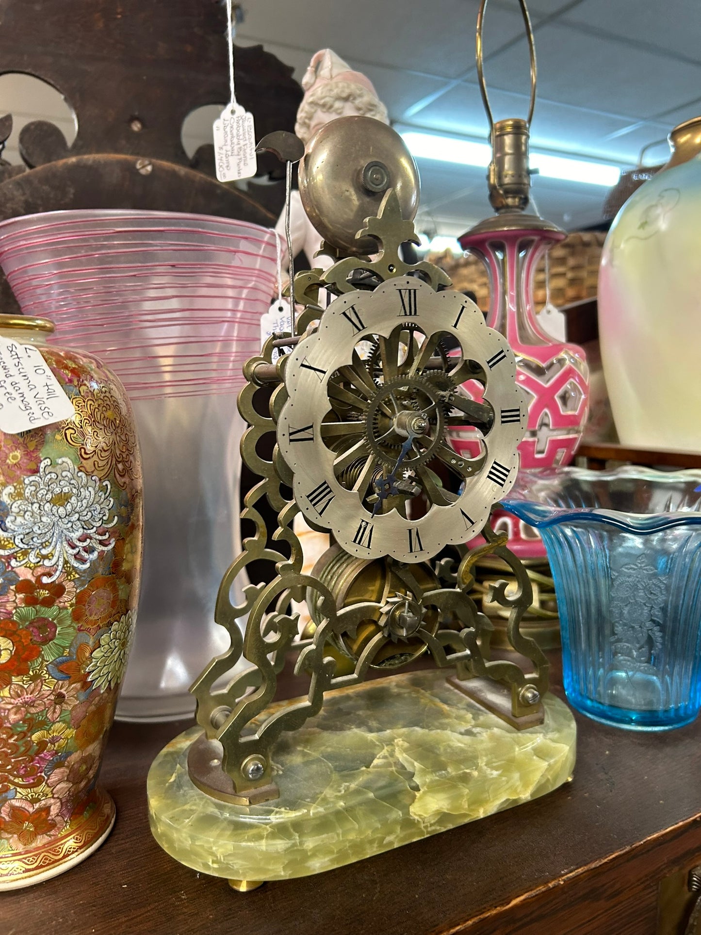 Sample of some antique clocks in inventory
