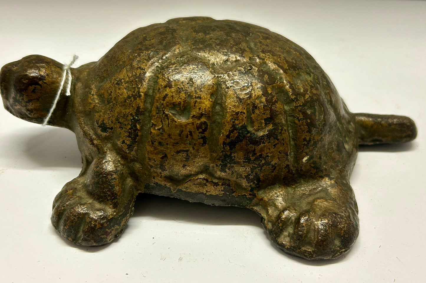 ANTIQUE CAST IRON TURTLE DOOR STOP