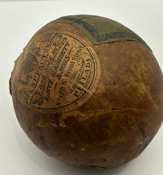 GARRETT SNUFF UNUSED TOBACCO BALL