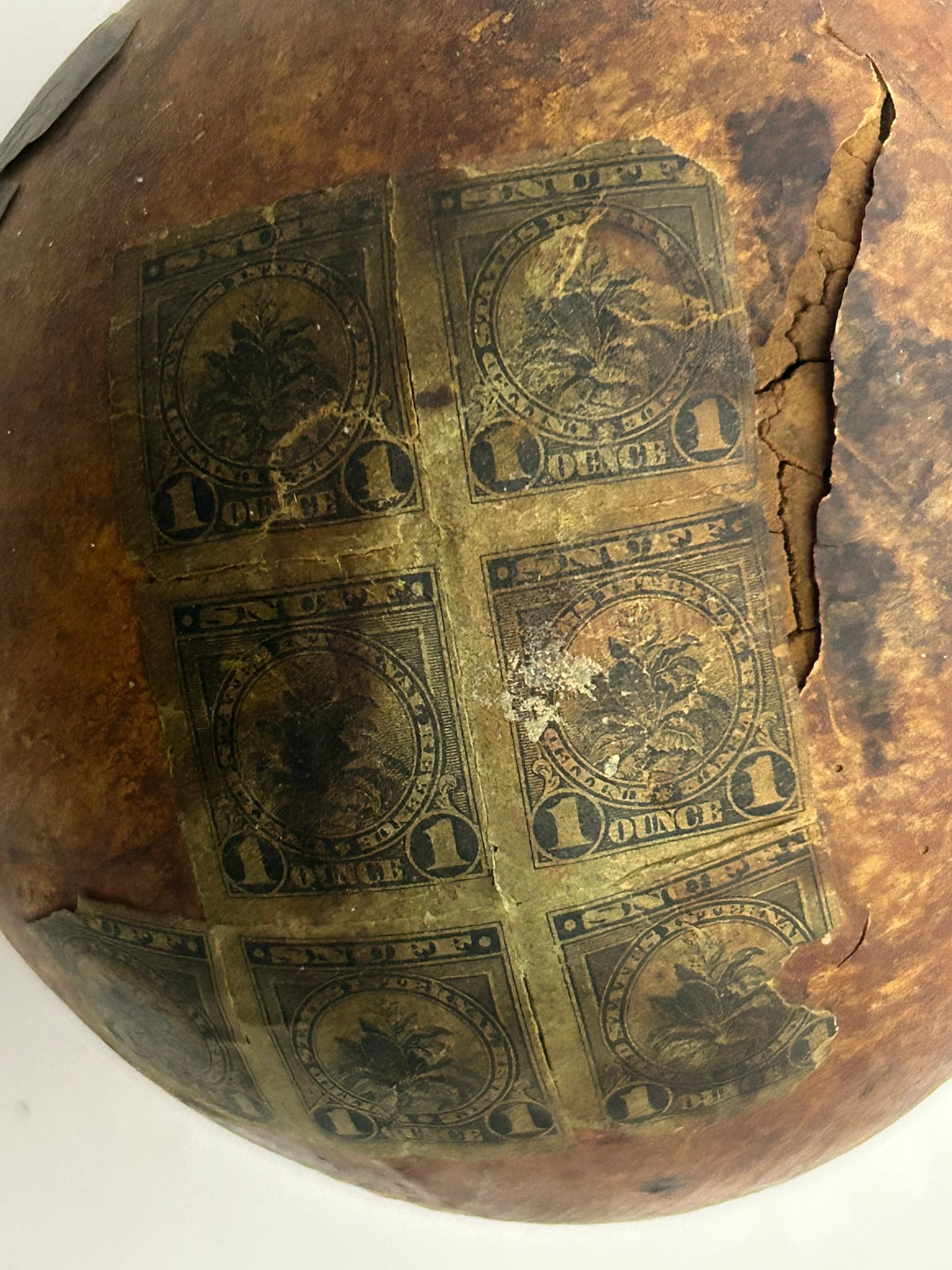 GARRETT SNUFF UNUSED TOBACCO BALL