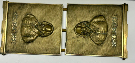 SHAKESPEAR BRASS EXPANDING BOOK RACK