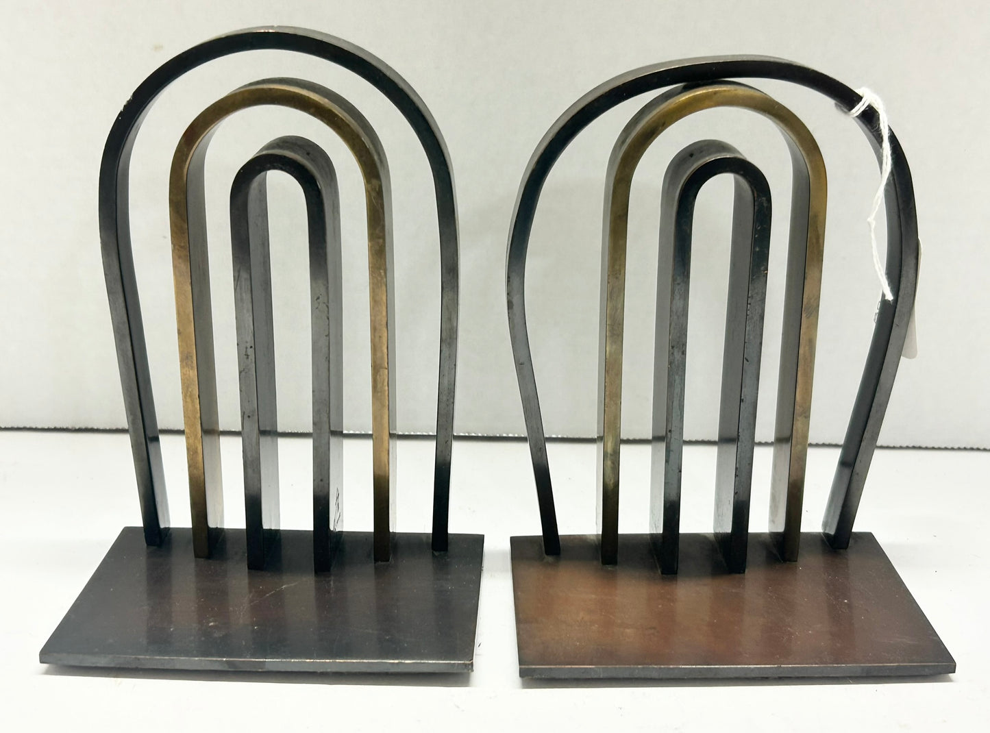 WALTER VON NESSEN DESIGNED CHASE ARCH BOOKENDS