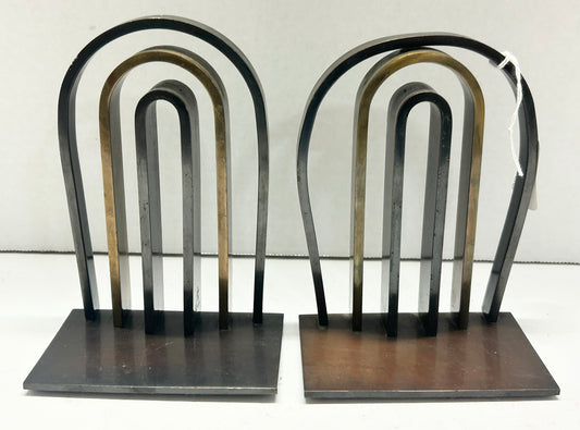 WALTER VON NESSEN DESIGNED CHASE ARCH BOOKENDS