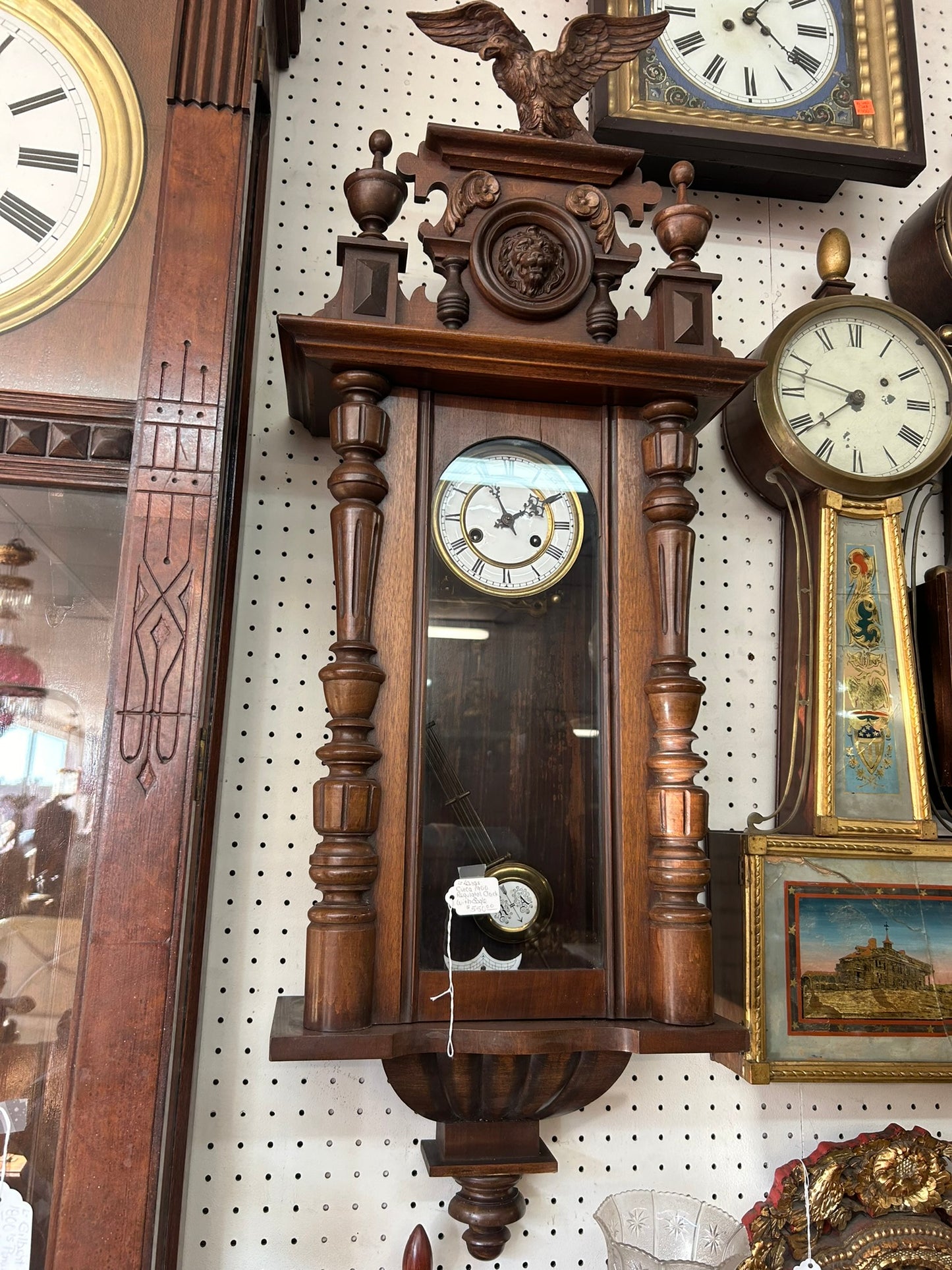 Sample of some antique clocks in inventory