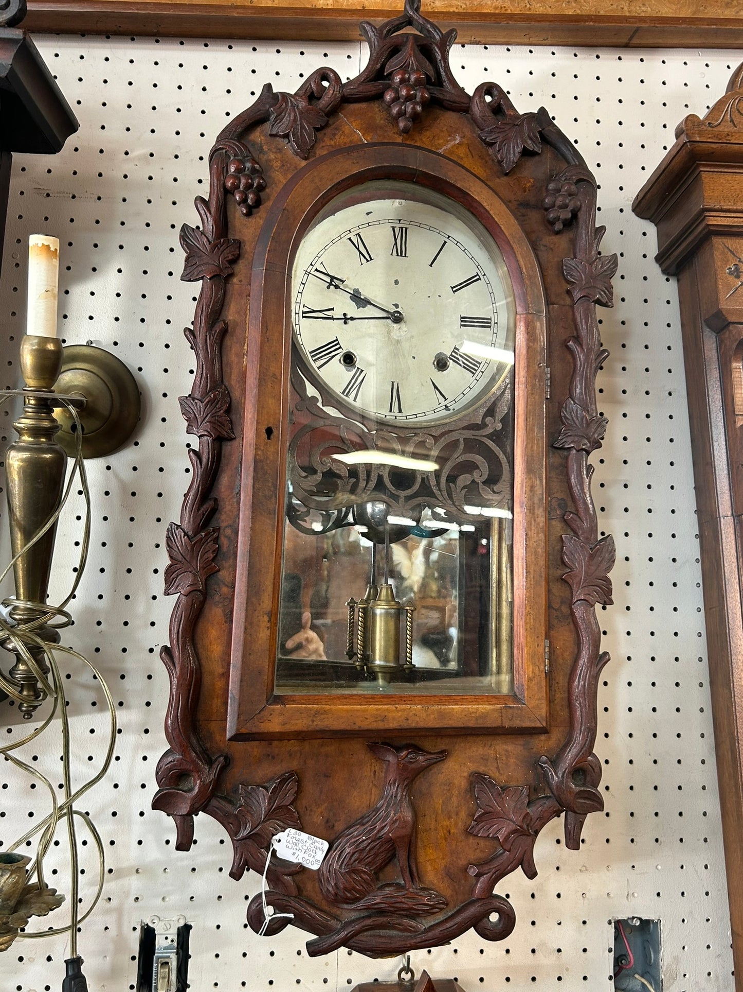 Sample of some antique clocks in inventory