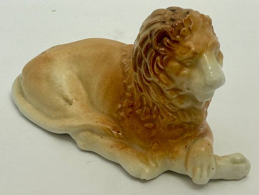 LION FIGURAL ANTIQUE CHINA BANK