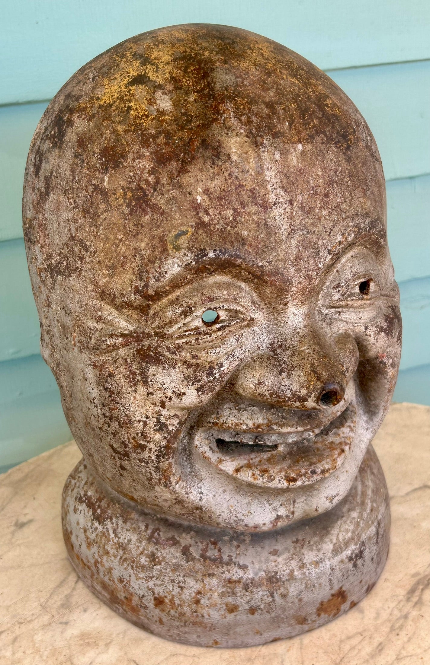 HAPPY JAP FRONT HALF OF FACE OF RARE GUM MACHINE