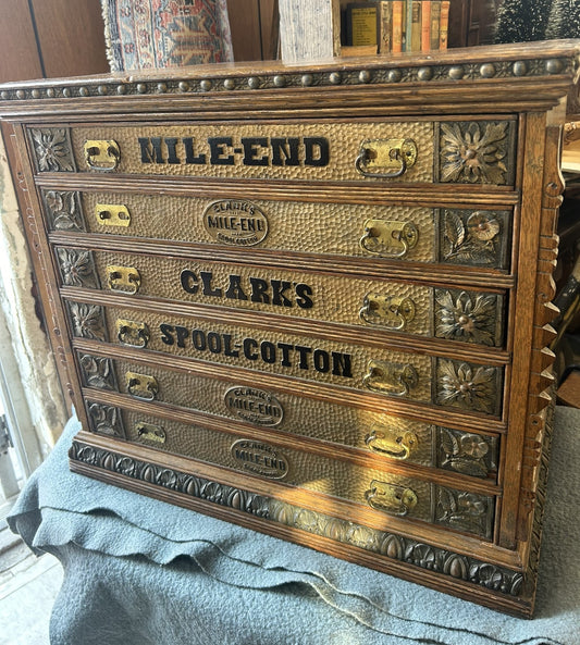SPOOL CABINET FOR CLARKS MILE END THREAD