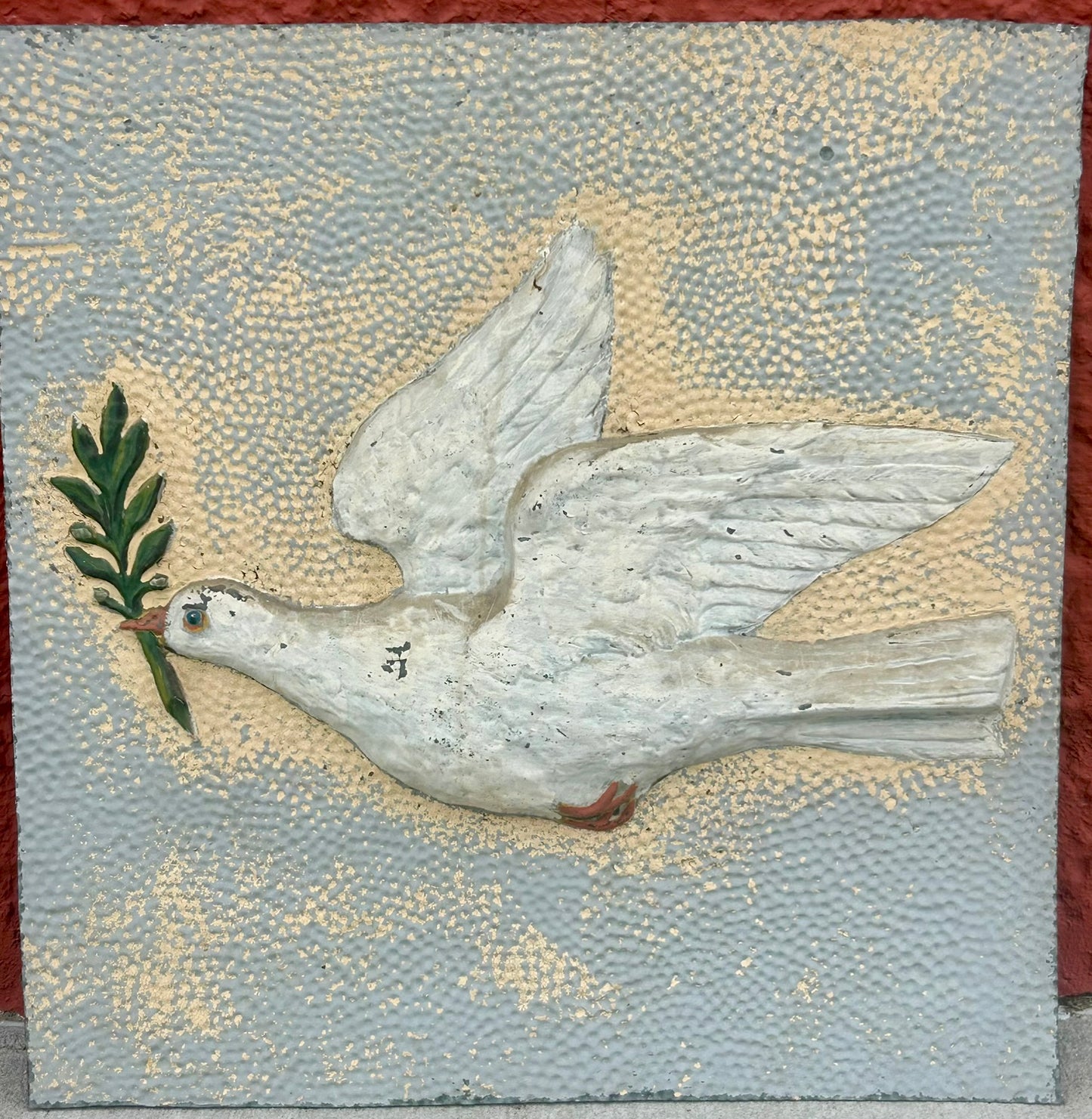ODD FELLOWS LODGE HEART IN HAND AND OTHER TIN PANELS - CALL FOR INFORMATION