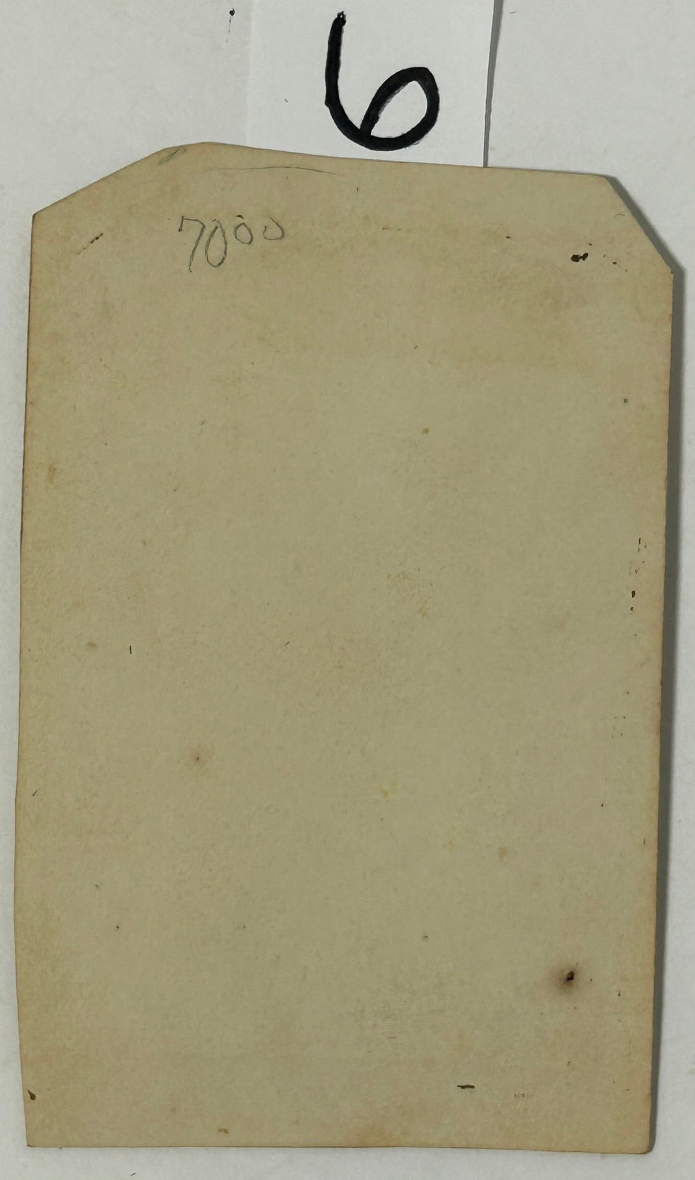 CIVIL WAR SOLDIER STANDING BY TABLE CDV PHOTO