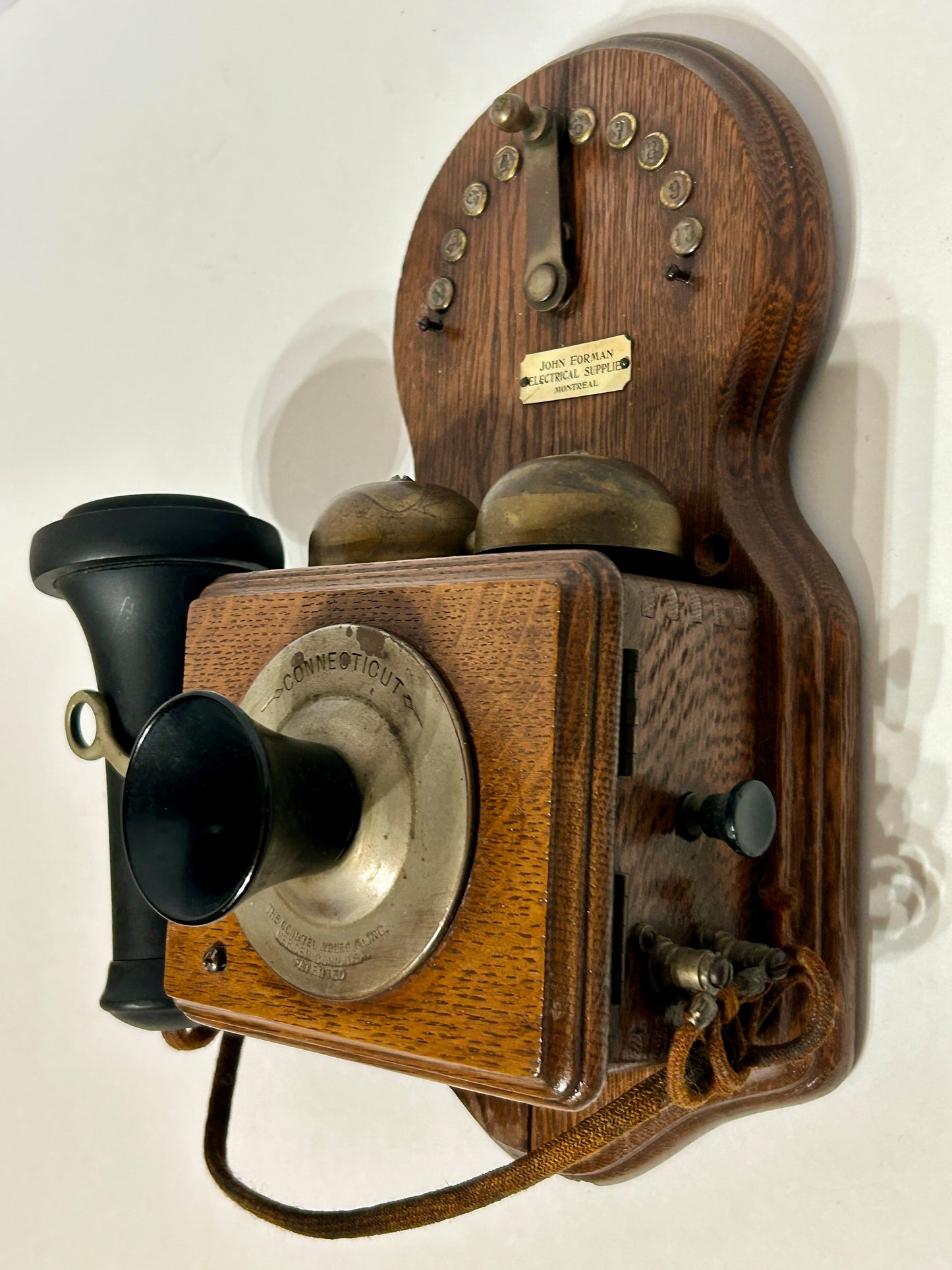 ANTIQUE MULTI STATION SELECTOR BY CONNECTICUT PHONE CO.