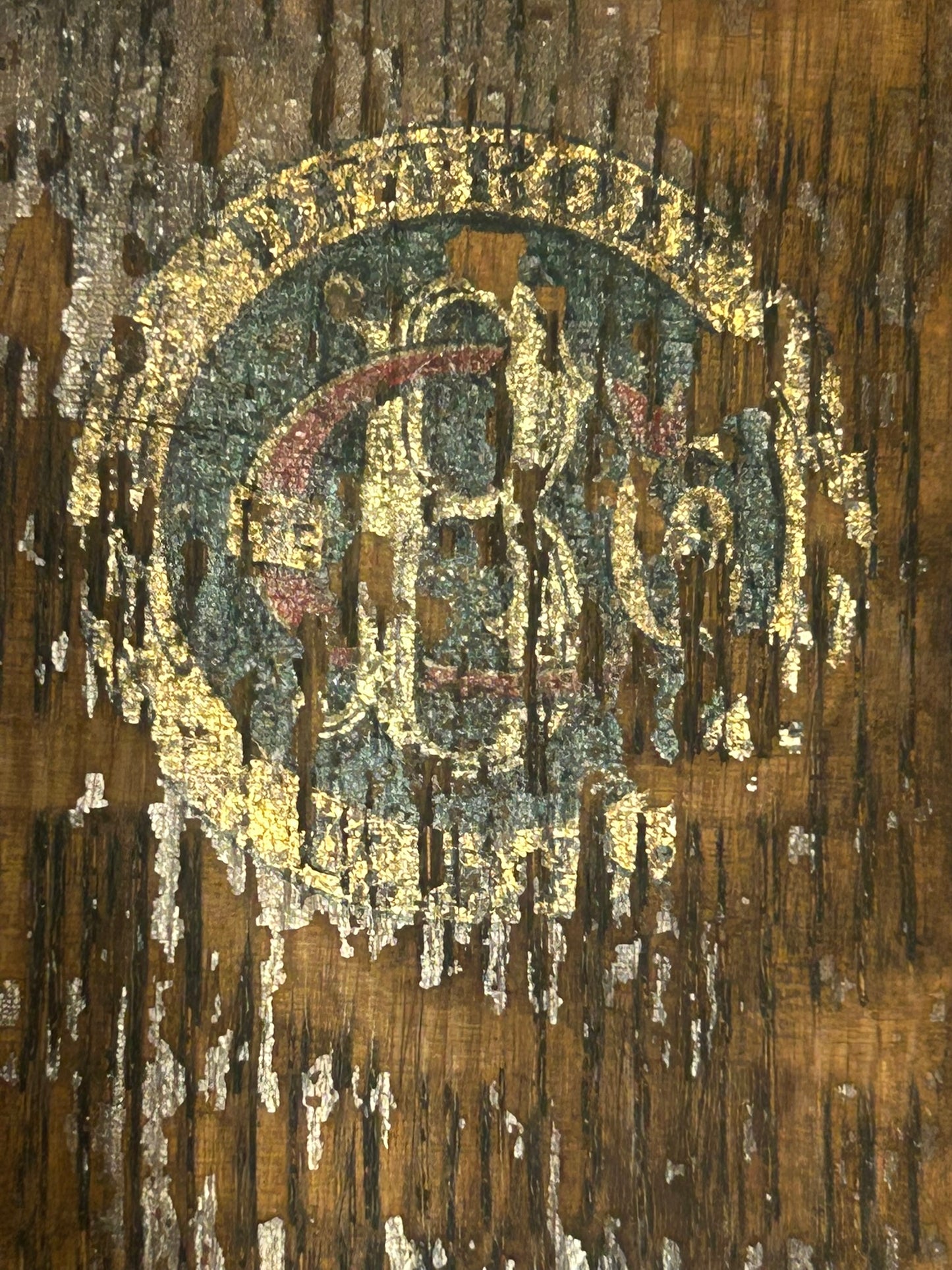 ROULETTE WHEEL PORTABLE ANTIQUE GAMBLING GAME WITH WOMEN ILLUSTRATIONS