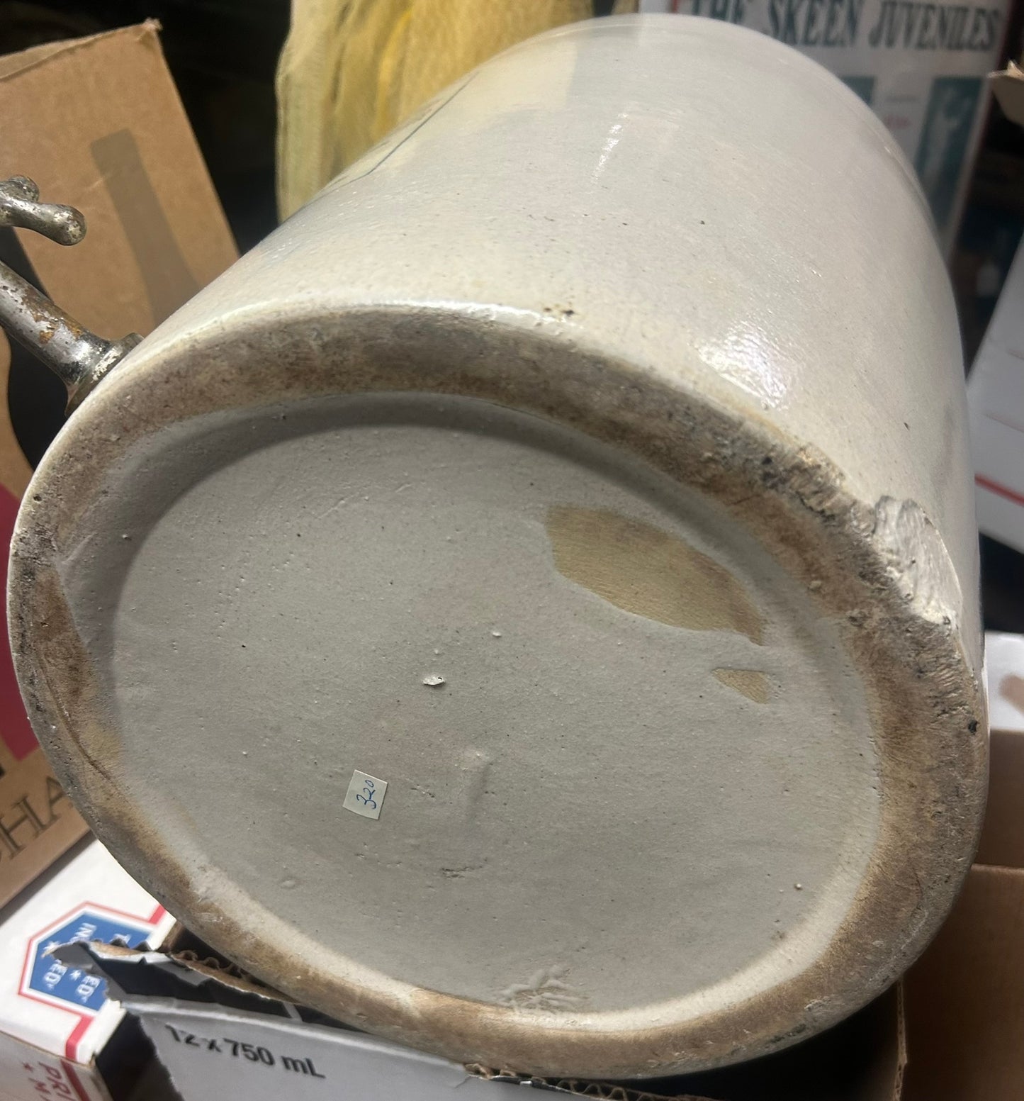 HOME BREWER WENNERSTEN AUTOMATED STONEWARE CROCK COMPLETE WITH LID