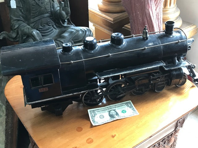 BUDDY L 1927 LARGE OUTDOOR SIX PIECE TRAIN SET & TRACK