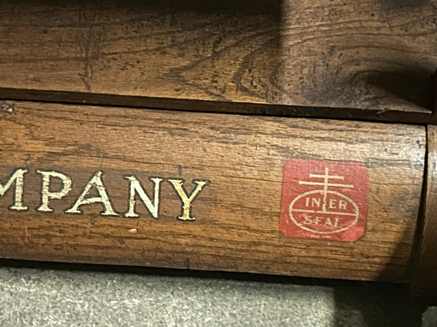 NATIONAL BISCUIT COMPANY WOODEN ANTIQUE DISPLAY RACK