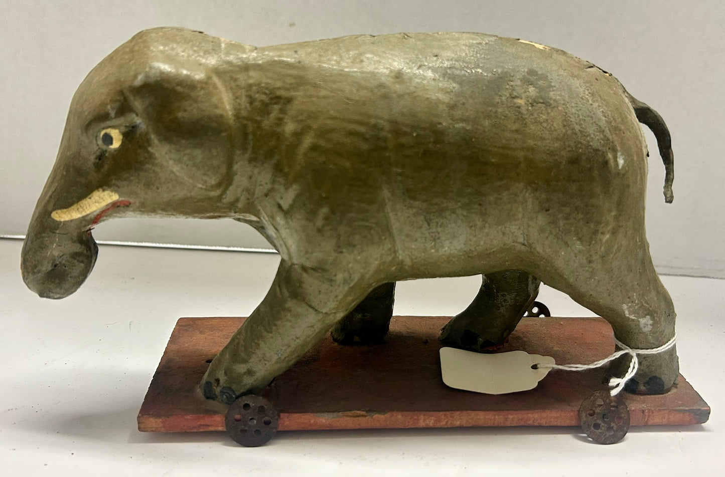 ELEPHANT ANTIQUE PULL TOY