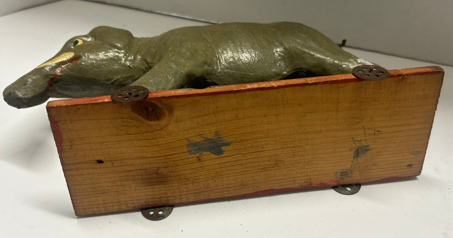 ELEPHANT ANTIQUE PULL TOY