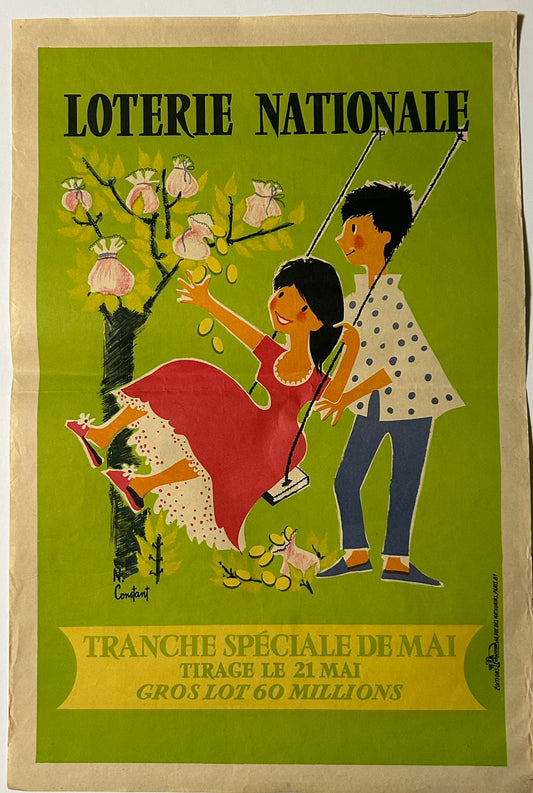 LOTERIE NATIONALE FRENCH POSTER