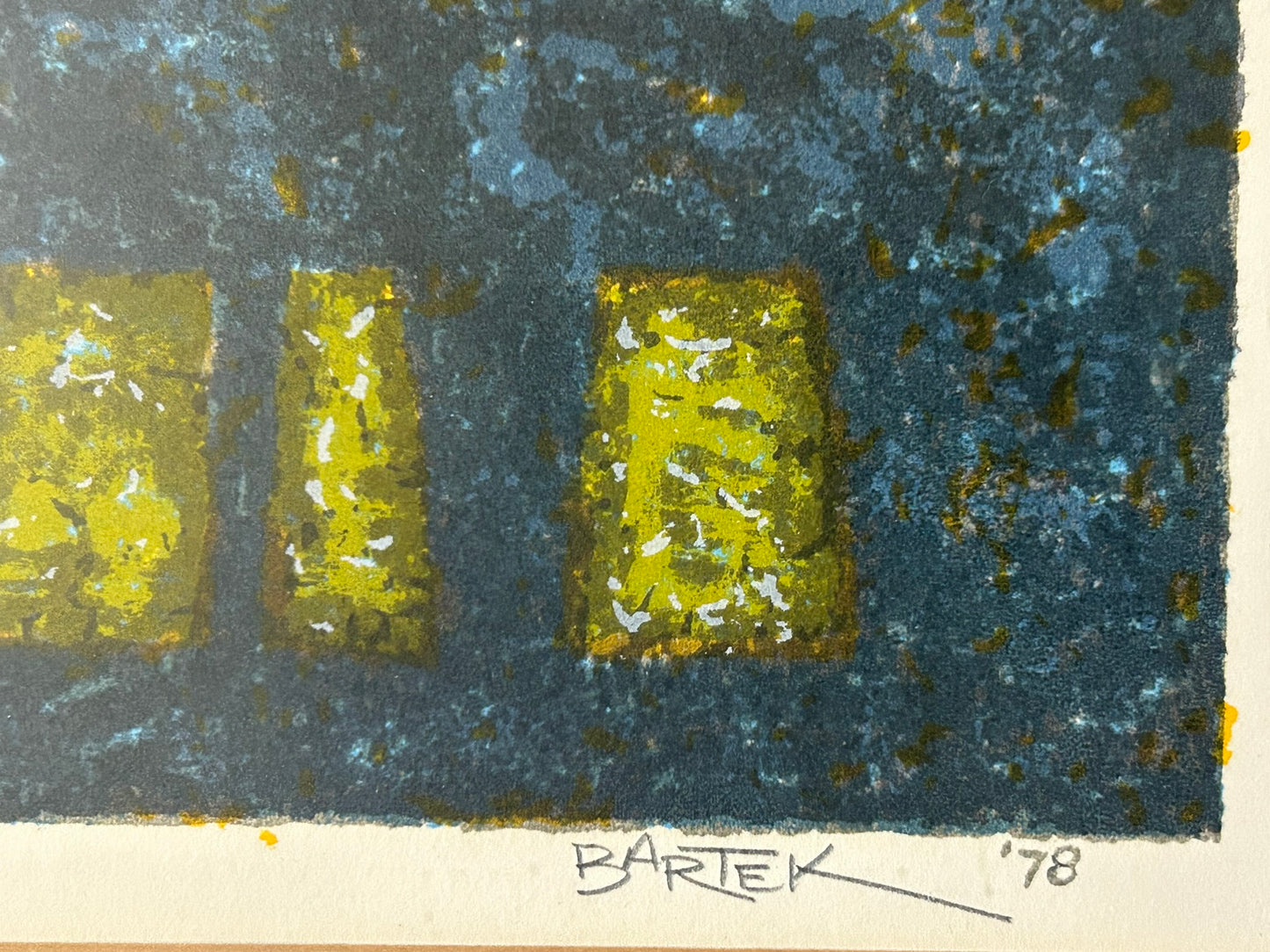 NEBRASKA ARTIST TOM BARTEK "THE HAIRY POSTULANT" PRINT