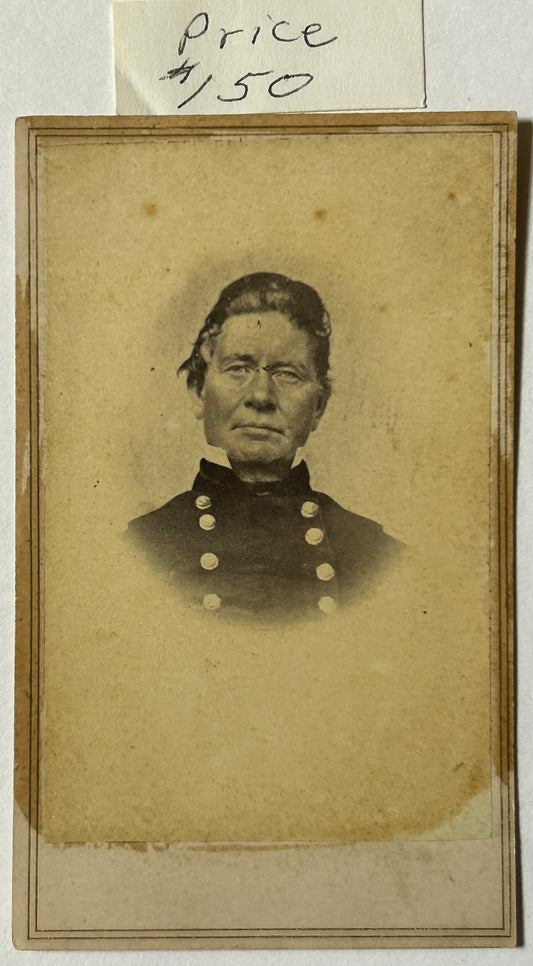 CIVIL WAR BRIGADIER GENERAL THOMAS LAWSON PRICE CDV PHOTOGRAPH
