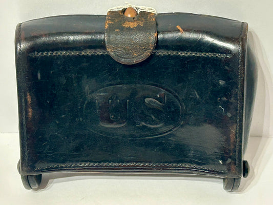 ROCK ISLAND LEATHER CARTRIDGE CASE