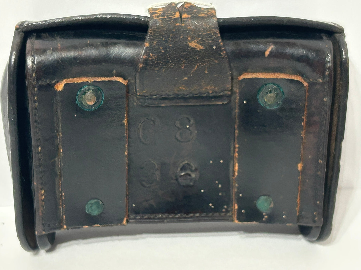 ROCK ISLAND LEATHER CARTRIDGE CASE
