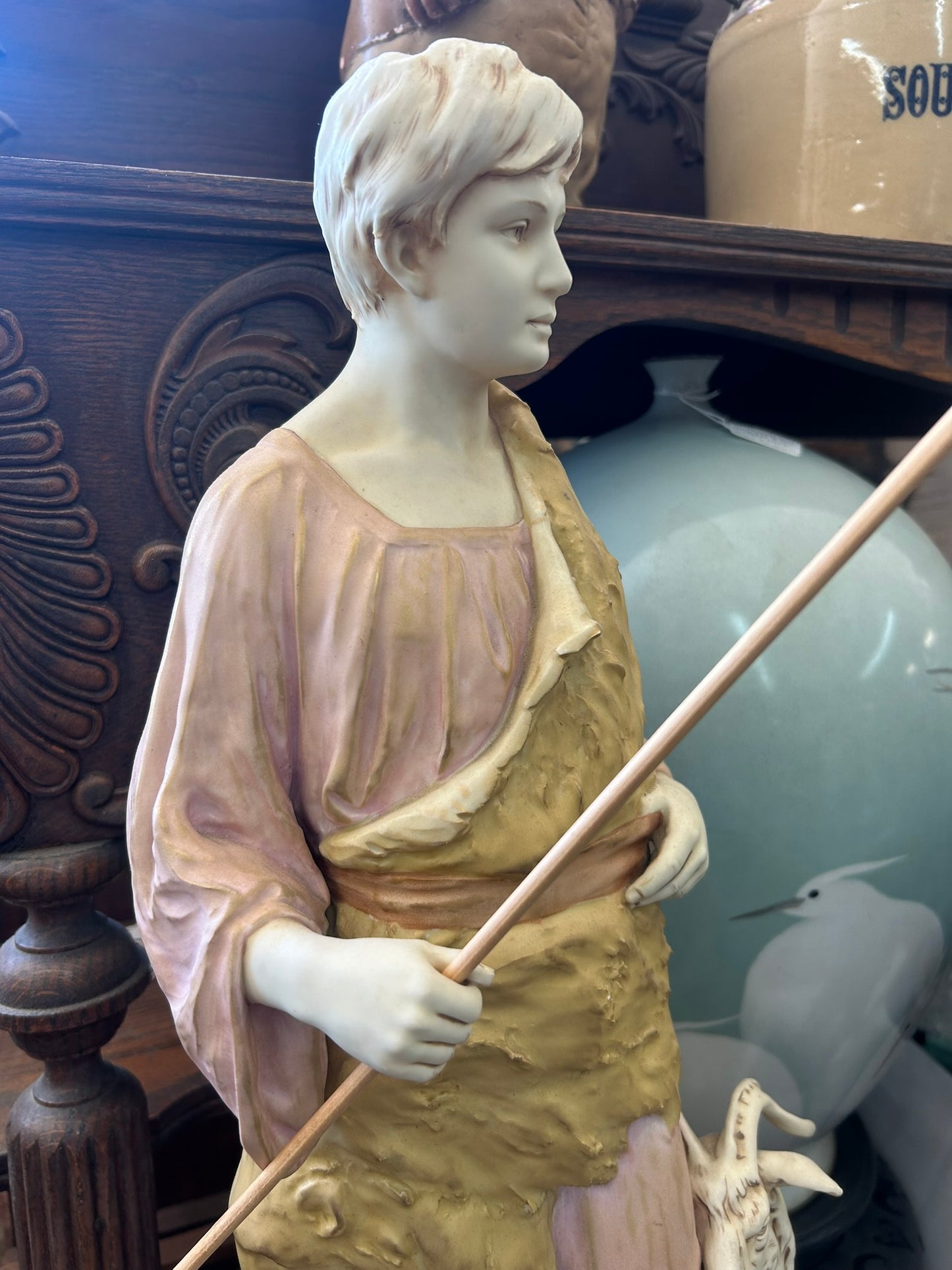 ROYAL DUX FIGURE OF SHEPHERD