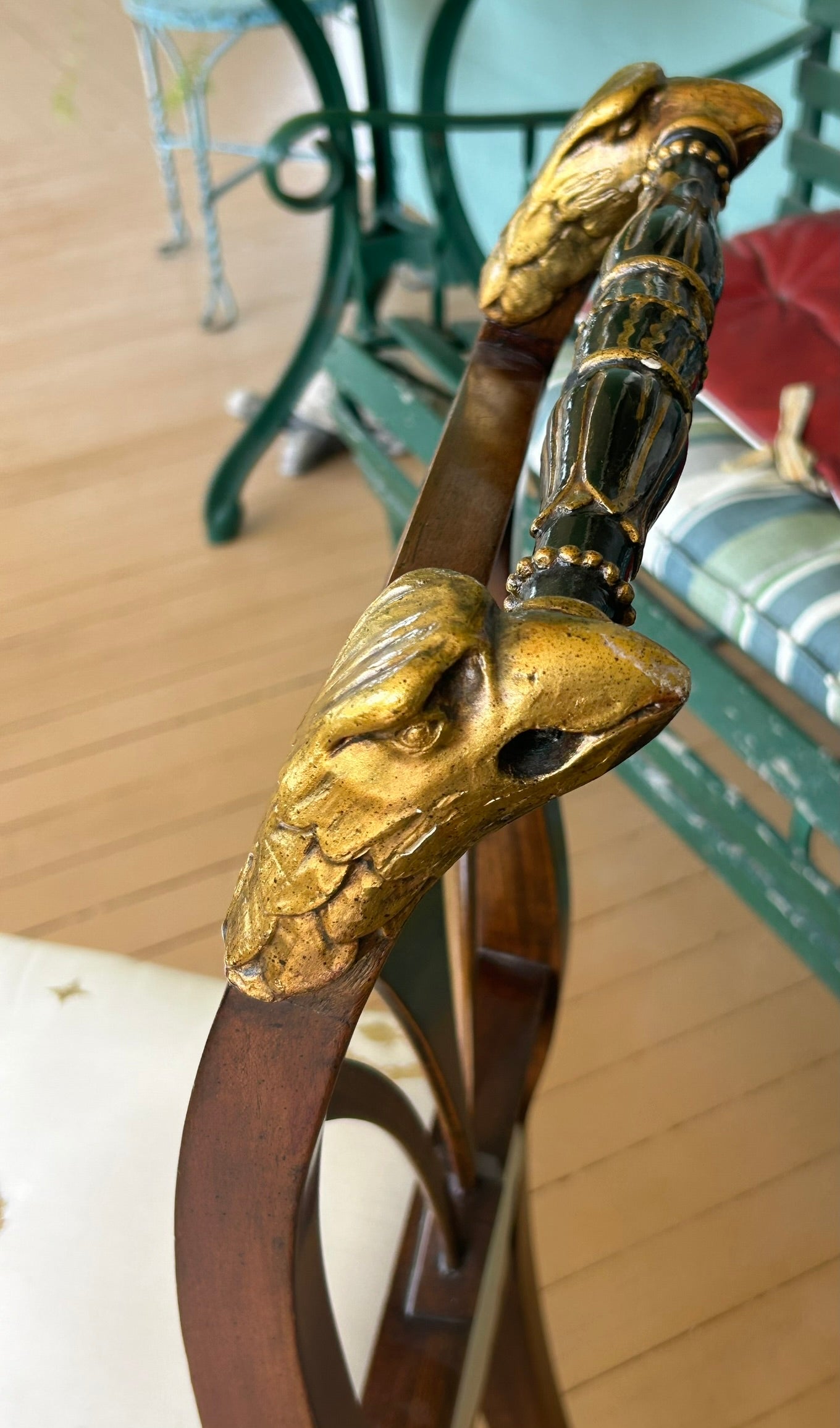 REGENCY PERIOD ANTIQUE FANCY CHAIR