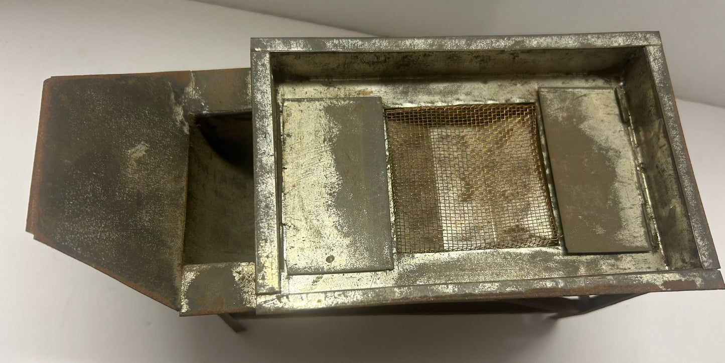 SAMPLE OR MODEL OF EARLY SAND BLASTING MACHINE