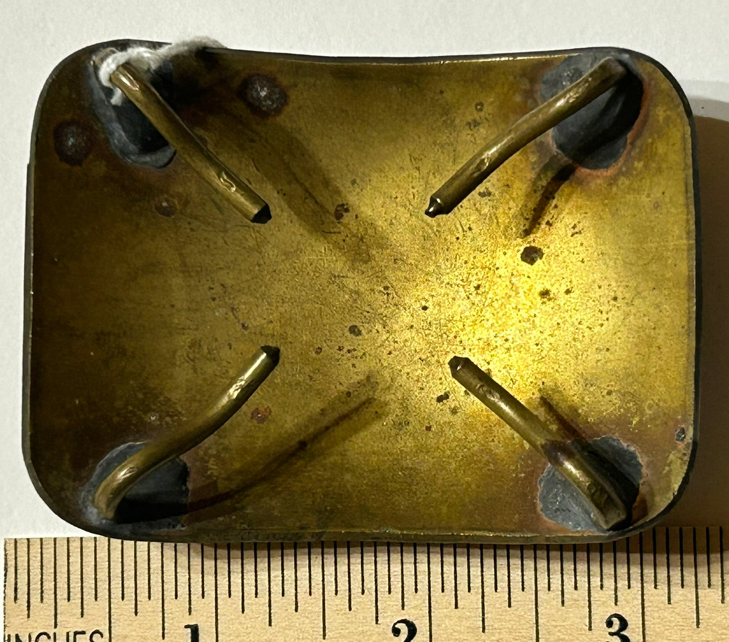 U. S. MILITARY 1800'S CROSS BELT BUCKLE