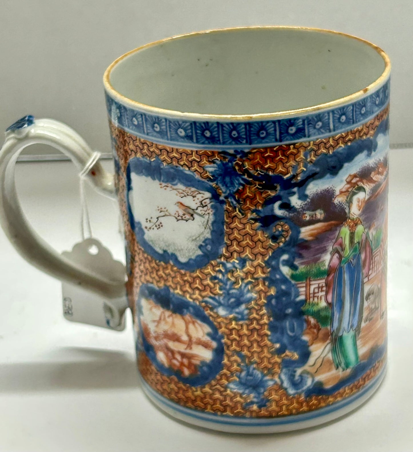 CHINESE EXPORT EARLY 1800'S LARGE MUG