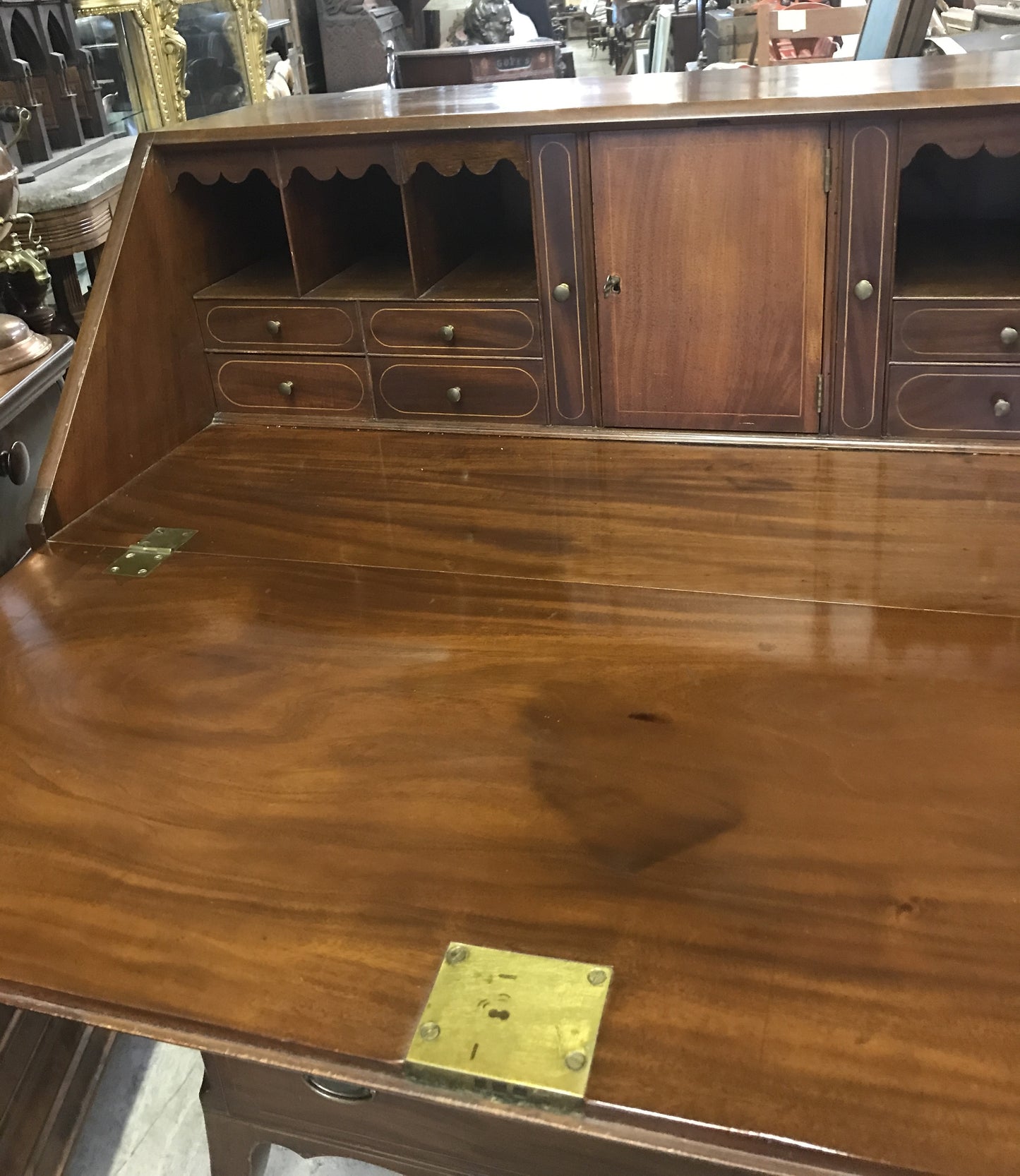 DROP FRONT DESK CIRCA 1800