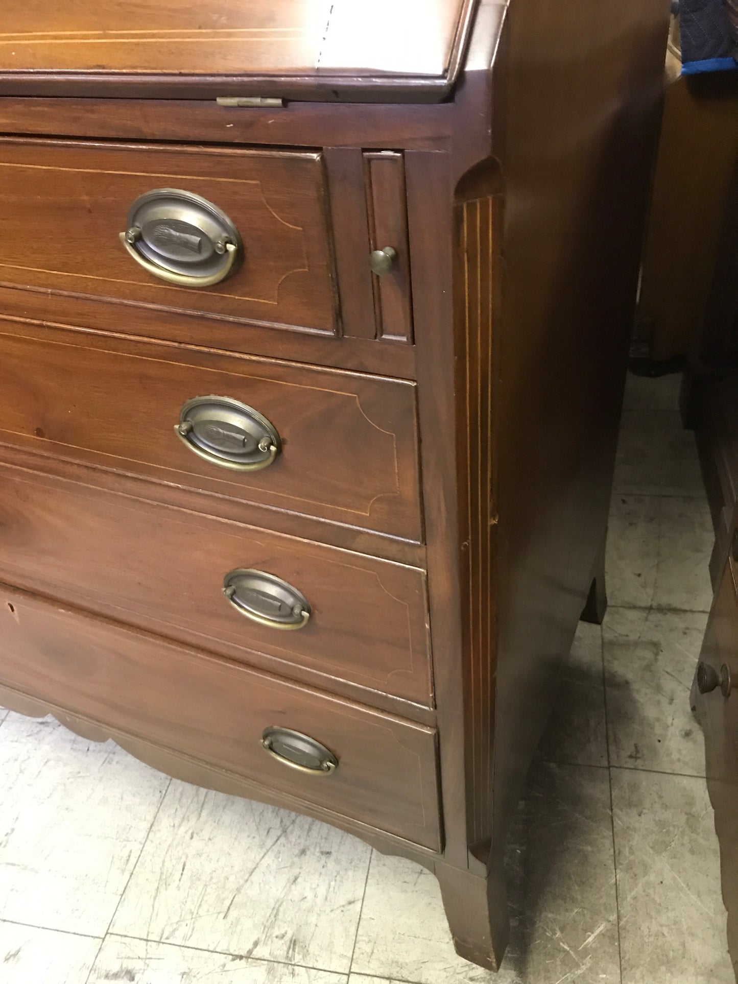 DROP FRONT DESK CIRCA 1800