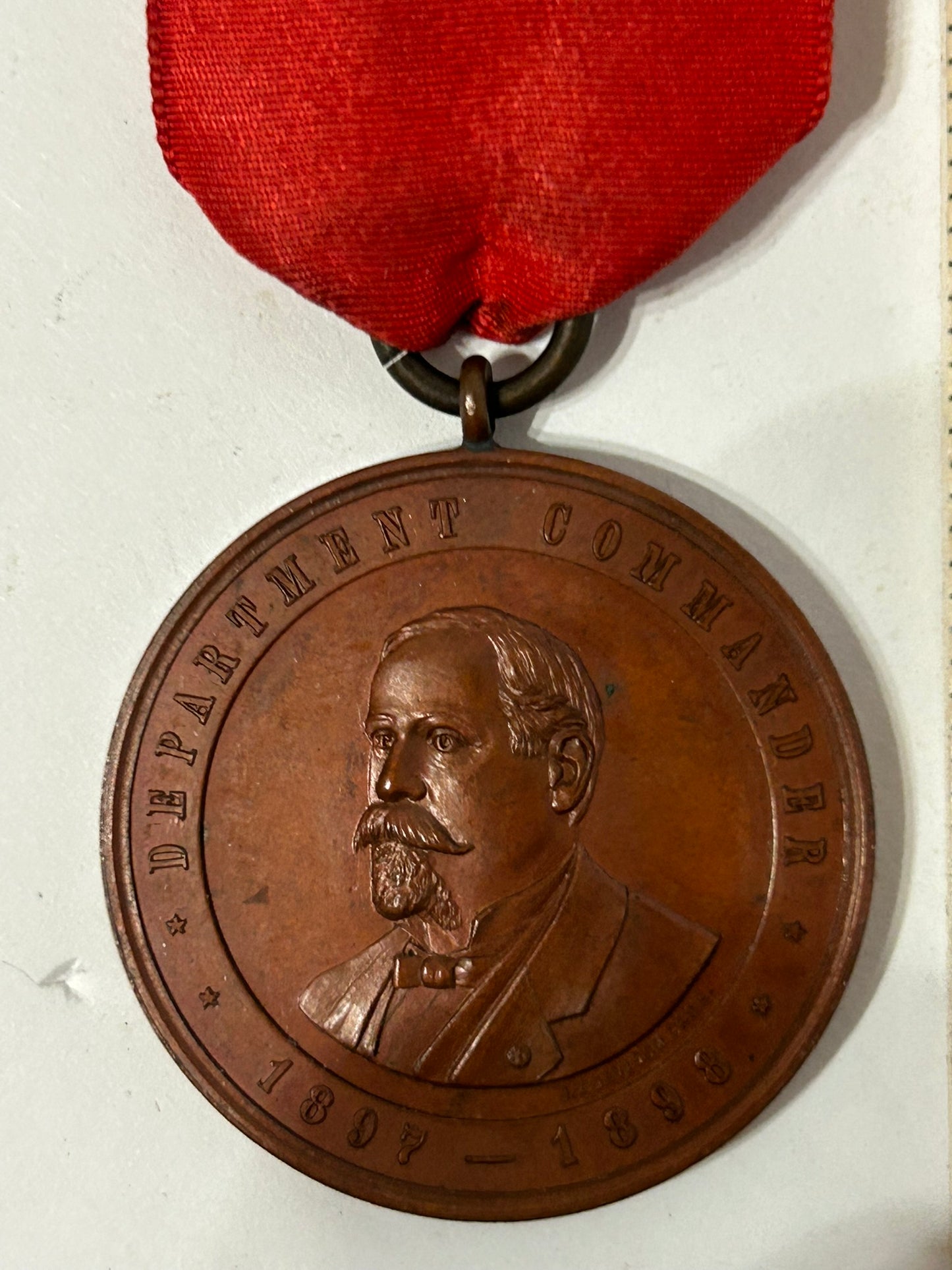 CIVIL WAR PENN. 1898 ENCAMPMENT BADGE