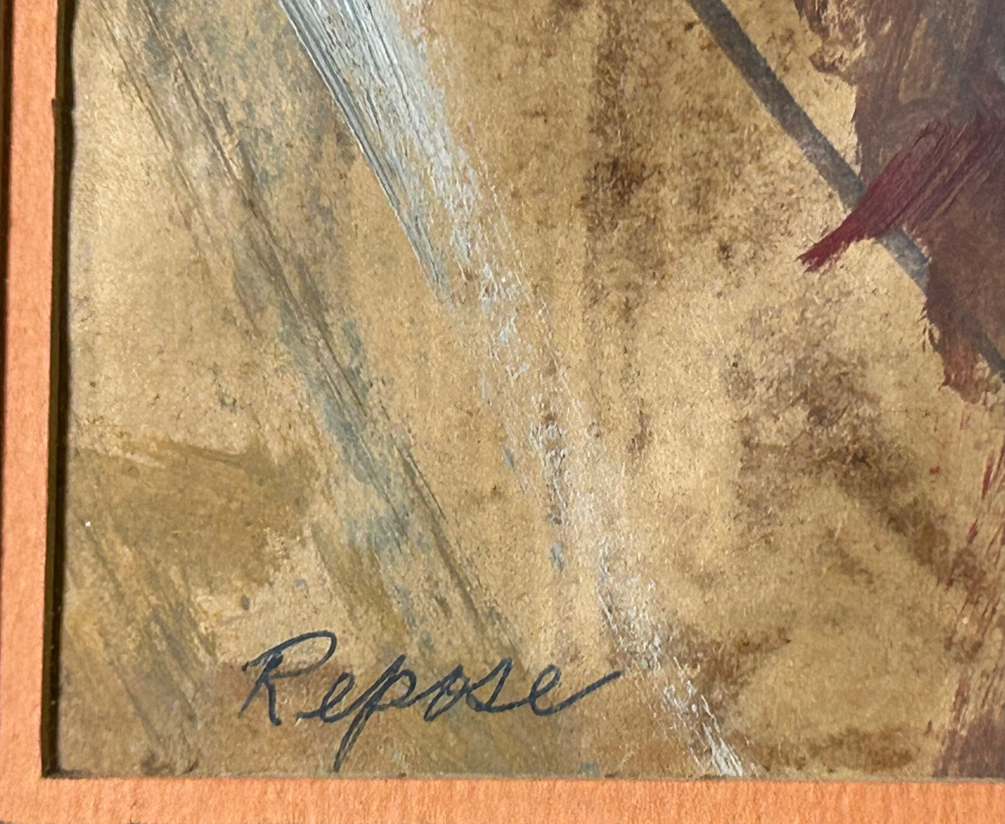 REV. GLEN R. EPPENS NEBRASKA ARTIST PAINTING OF NUDE WOMAN