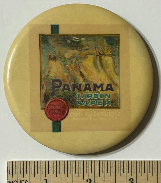 PANAMA CARBON PAPER ADVERTISING LARGE MIRROR