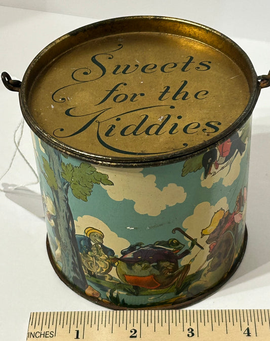 PETER RABBIT SWEETS FOR THE KIDDIES ILLUSTRATED TIN