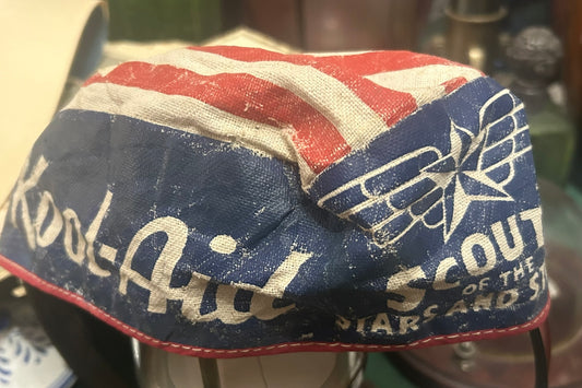 KOOL AID DRINK SCOUTS ADVERTISING PATRIOTIC HAT