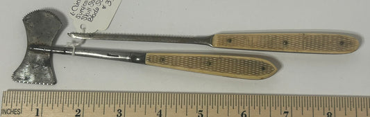 CIVIL WAR ERA GEORGE TIEMANN CO. PAIR OF INSTRUMENTS